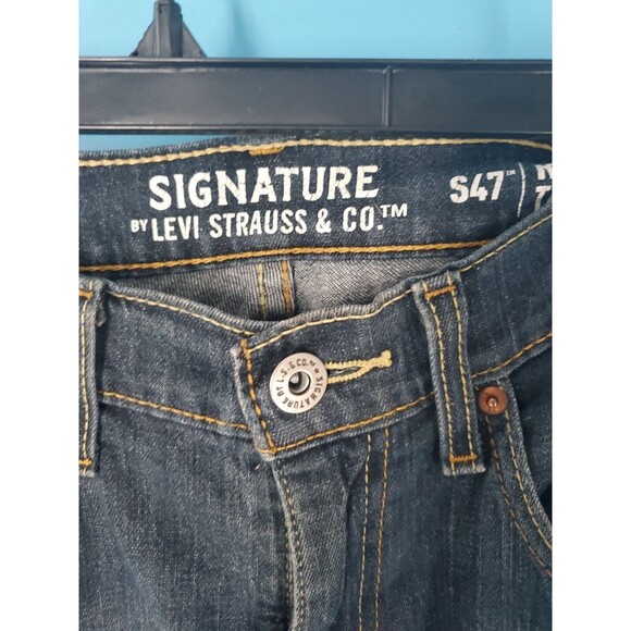 Mens Levis S47 Revented Strength Jeans 34 Waist 31" Inseam  Regular Tapered - Picture 4 of 16
